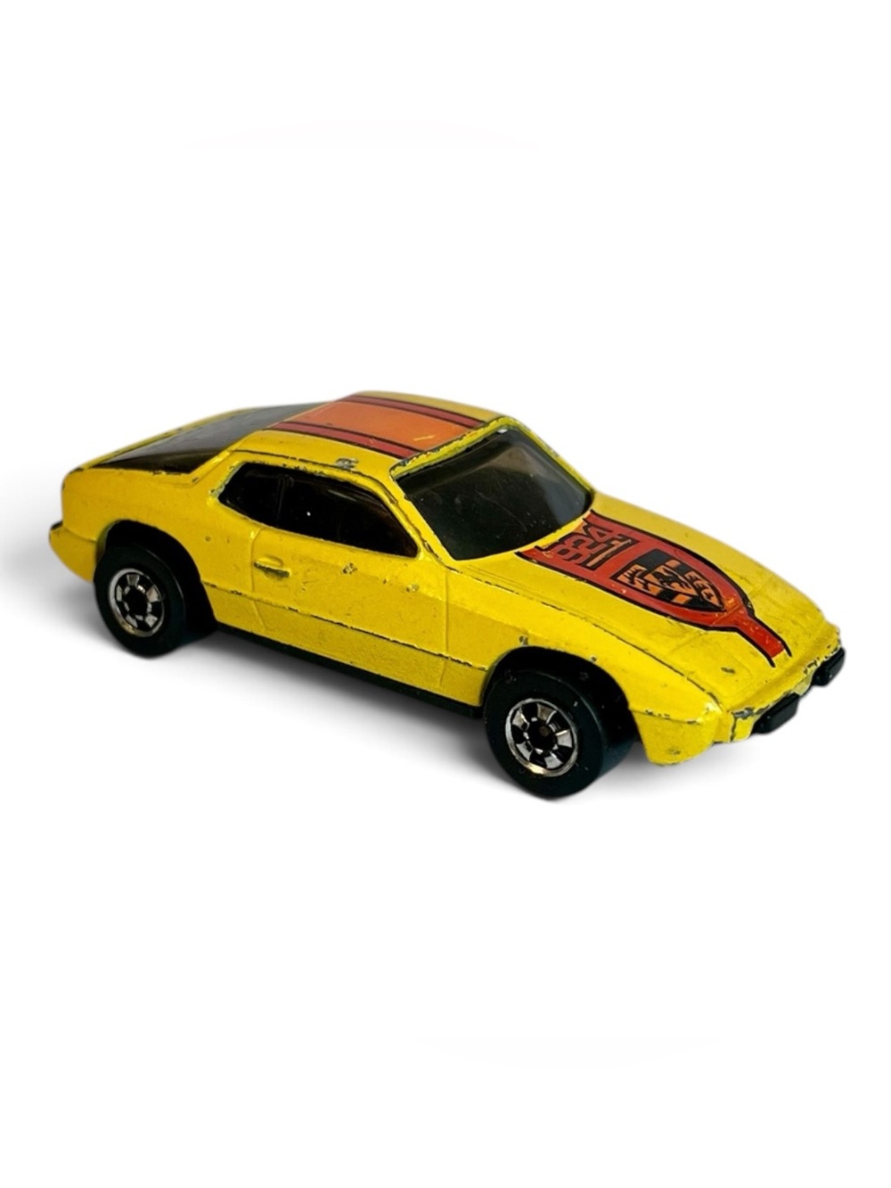 Hot Wheels Upfront 924 Porsche Yellow 1978 Hong Kong Blackwall